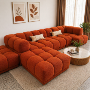 Bubble Seat Sofa with Ottoman Kenya