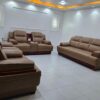 7 Seater Brown Recliner Sofa Set Kenya luxury home theatre seating with cup holders