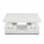 Marble Coffee Table Kenya White Modern Coffee Table