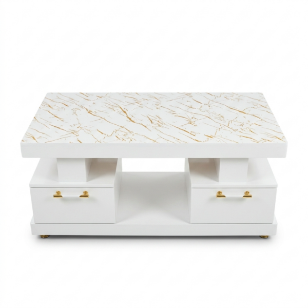 Marble Coffee Table Kenya White Modern Coffee Table