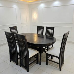 6 Seater Oval Dining Set Kenya