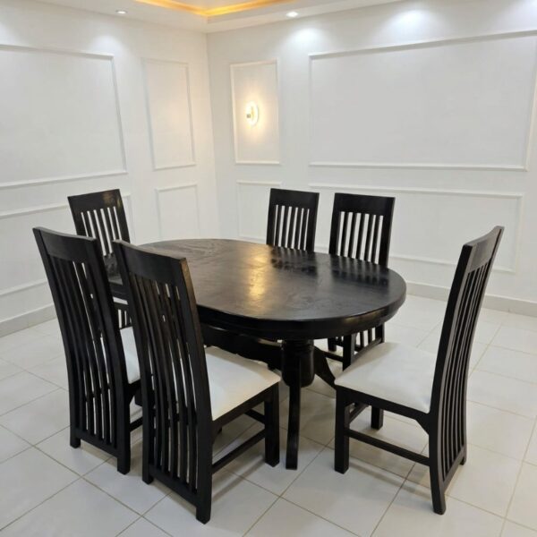 6 Seater Oval Dining Set Kenya