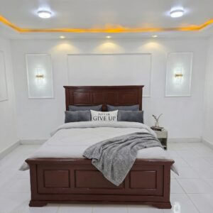 brown wooden panel bed kenya modern luxury bedroom furniture by zenith furnitures