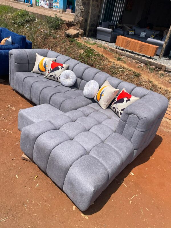 Grey bubble seat